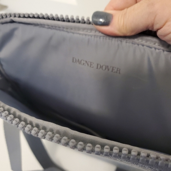 Dagne Dover Gray Neoprene Laptop Bag with Adjustable Strap, Business - Picture 8 of 12